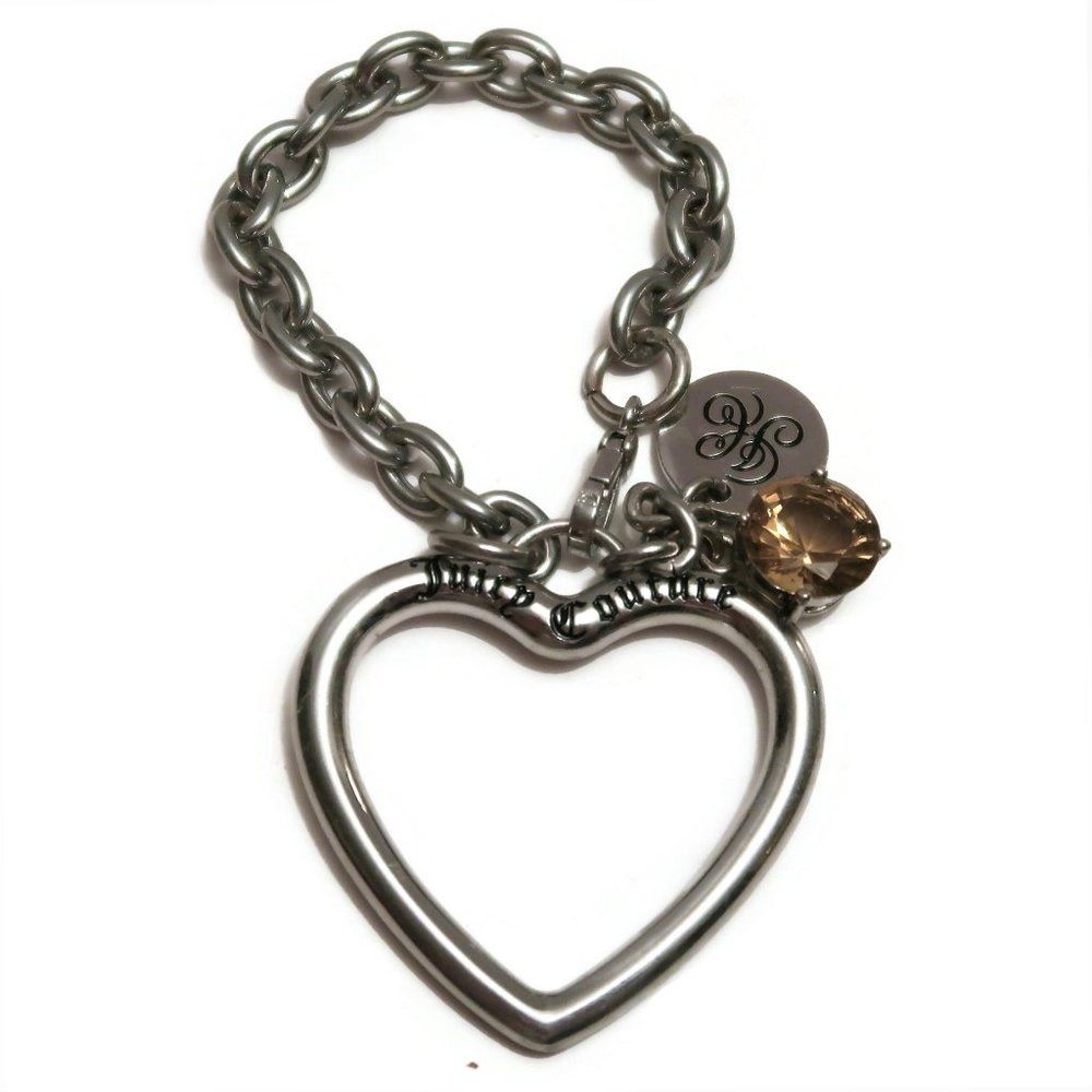 Juicy Couture Purse Bangle with Heart